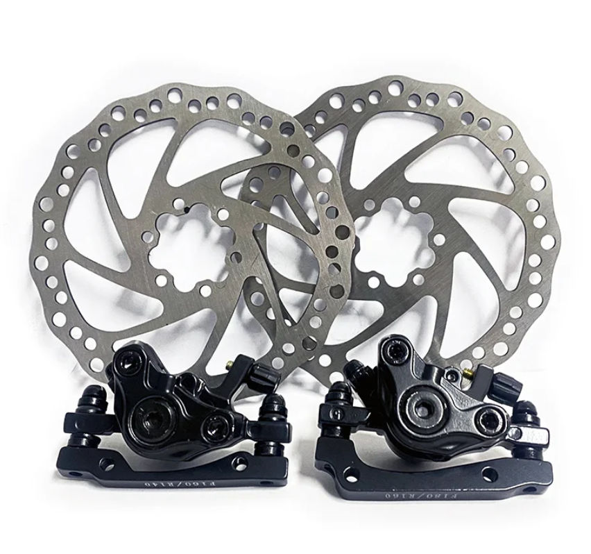 Kit de freno de disco mecánico Logan con rotor 160 mm