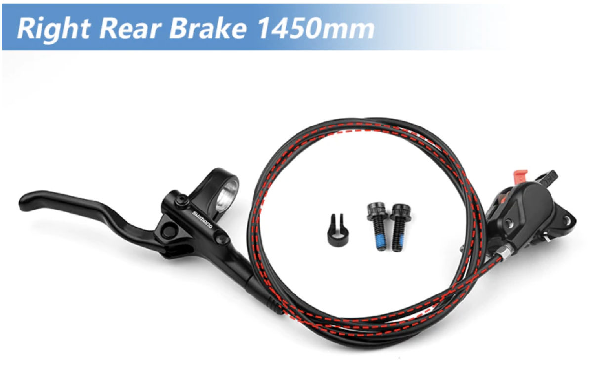 Freno hidráulico trasero Shimano MT200