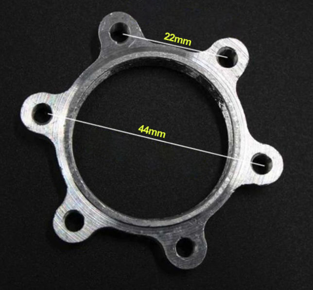 Adaptador de rotor para maza de piñón con rosca