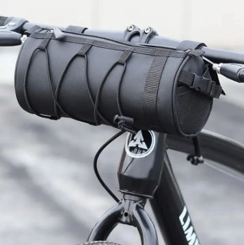 Bolso cilíndrico para bicicleta OffBondage negro