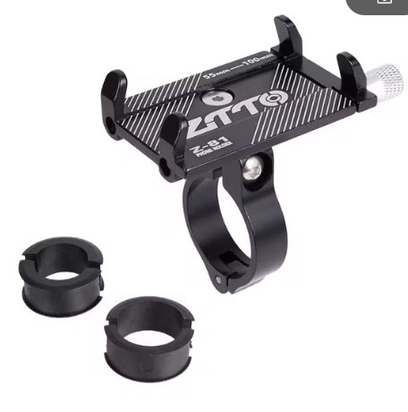 Soporte de celular ZTTO aluminio para manubrio negro