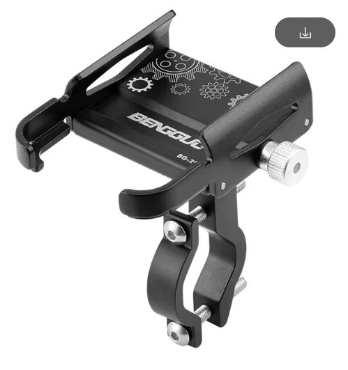 Soporte de celular Bengguo aluminio 360° negro
