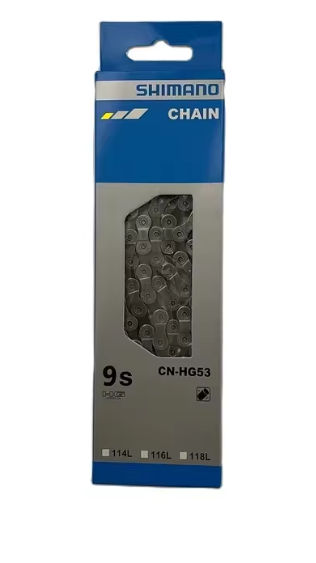 Cadena Shimano CN-HG53 9 velocidades 116 eslabones