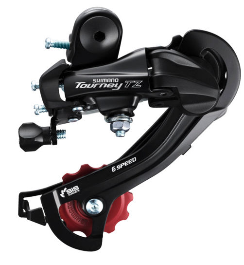 Cambio trasero Shimano Tourney RD-TZ500 GS 6 velocidades