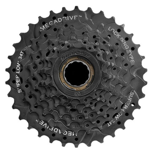 Piñón con rosca SunRace MFM300 7 velocidades 14-34T