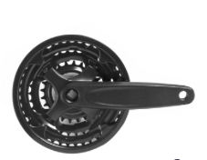 Volante MTB SS-7943P 42/34/24T con cubrecadena negro